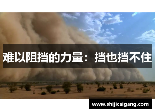 难以阻挡的力量：挡也挡不住